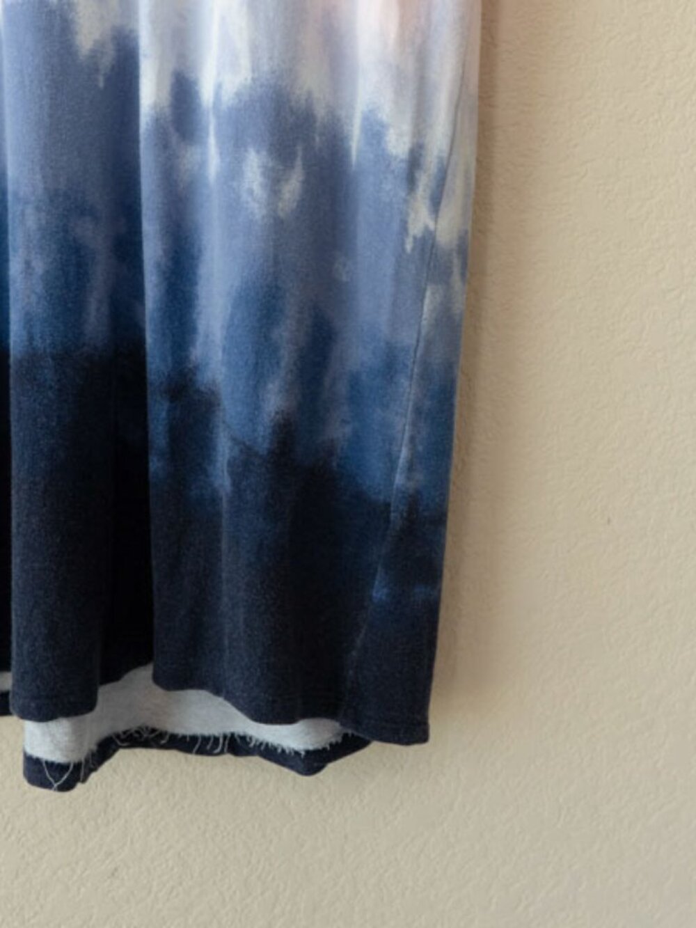 Live Well Active Hoodie Dress XL Tie Dye Red White Blue Sleeveless - Picture 6 of 12